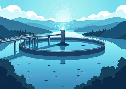 U.S. Water Systems Face Rising Cyberattacks, Possible Iran Link — AI-generated editorial illustration