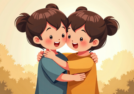 Heart‑warming Video of Toddler Twins Reunited After Cancer Treatment — AI-generated editorial illustration