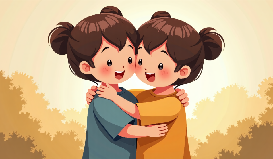 Heart‑warming Video of Toddler Twins Reunited After Cancer Treatment — AI-generated editorial illustration