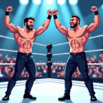 AEW Continental Challenge Cup: O’Reilly & Castagnoli Advance to Semifinals — AI-generated editorial illustration