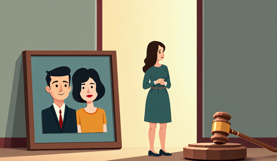 Woman Pretended to Be a Child for 14 Months, Convicted of Fraud — AI-generated editorial illustration