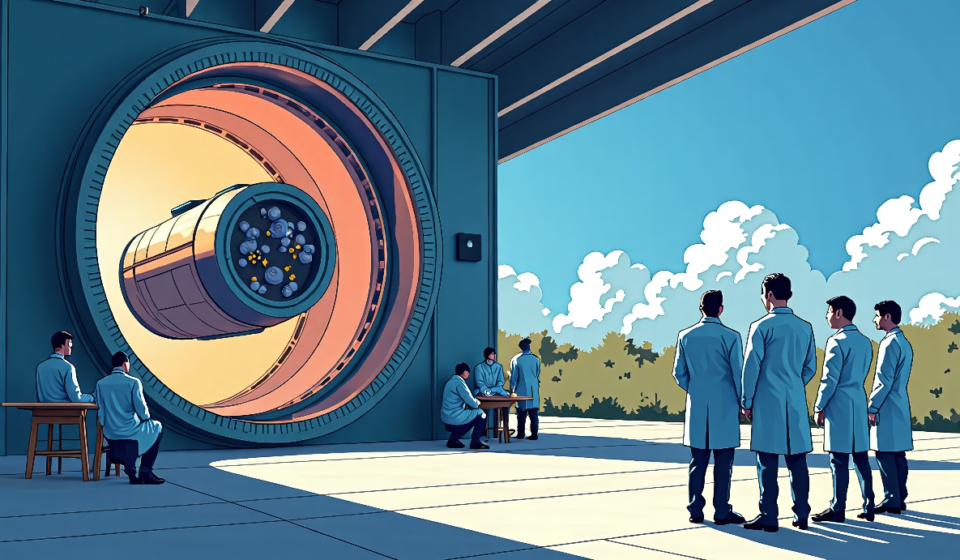 NASA Unveils 40‑Year‑Old‑Plus Wind Tunnel for Space Tech — AI-generated editorial illustration