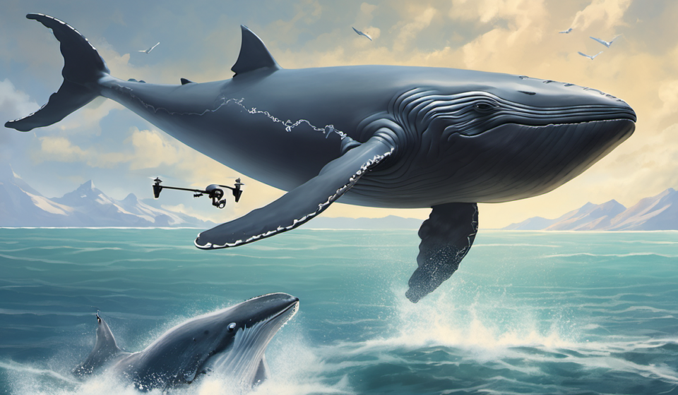 Drone Captures Rare Humpback Whale Birth – Only Fourth on Film — AI-generated editorial illustration
