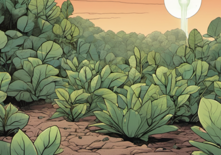 Plants Respond to Touch: The Science Behind Thigmomorphogenesis — AI-generated editorial illustration