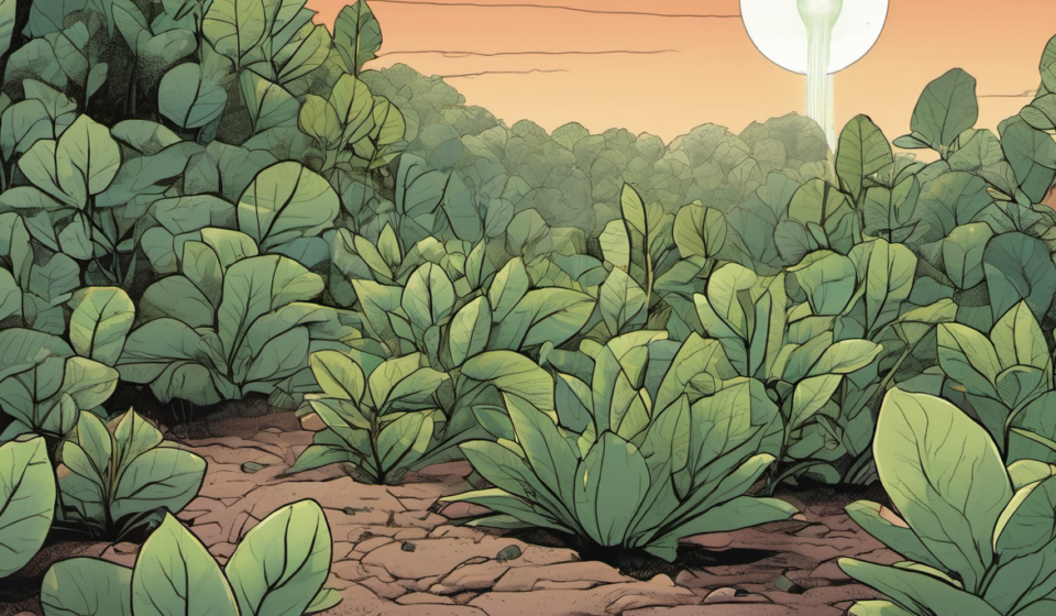 Plants Respond to Touch: The Science Behind Thigmomorphogenesis — AI-generated editorial illustration