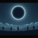 Solar Eclipse 2024: What to Expect on April 8 Across 13 States — AI-generated editorial illustration