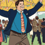 Minneapolis Mayor's Hip-Hop Dance Sparks 'Humiliation Ritual' Mockery Online — AI-generated editorial illustration