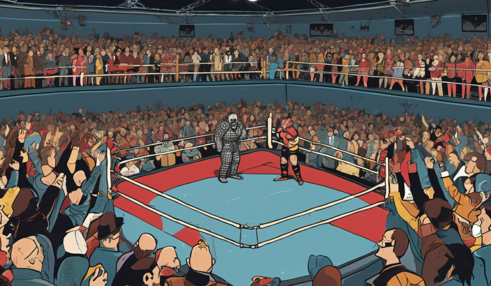 WWE Trademarks New Ring Name for Evolve Talent Viktor Zanov — AI-generated editorial illustration