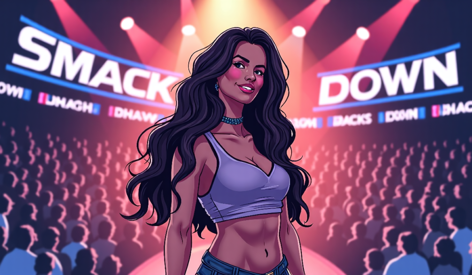 Lola Vice Prepares for SmackDown Debut with New Vignettes — AI-generated editorial illustration