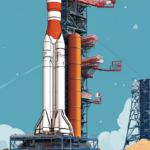 China Delays Lunar Mission as Launch Conditions Not Met — AI-generated editorial illustration