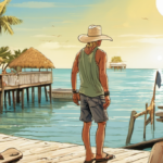 Kenny Chesney’s Journey From Knoxville to the Keys: A No‑Shoes Story — AI-generated editorial illustration