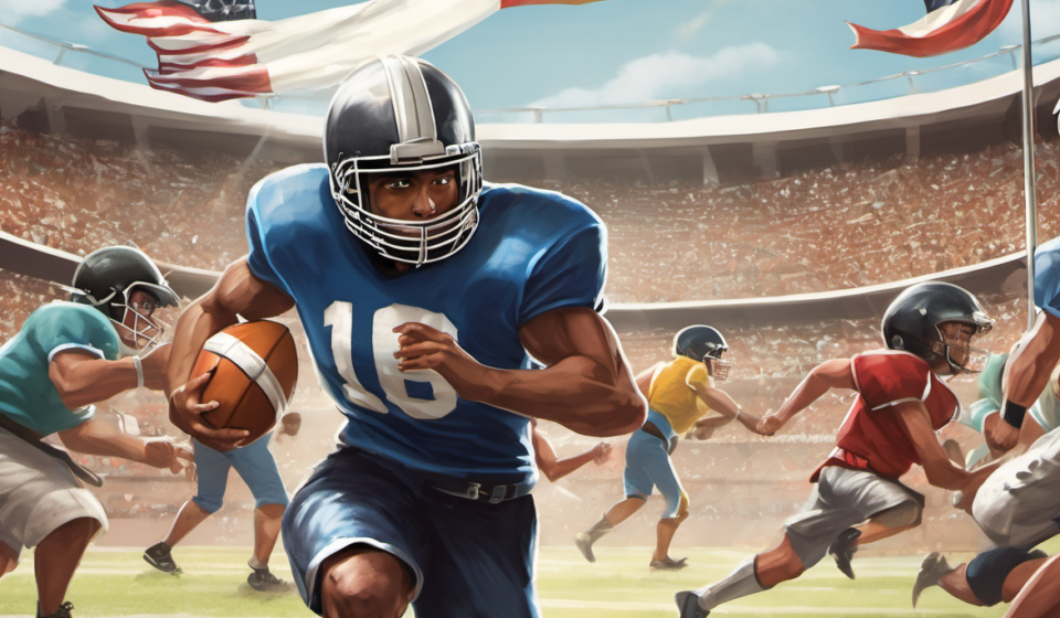 Canada, Italy, Mexico Join USA in Flag Football Qualifying for Olympic Championships — AI-generated editorial illustration