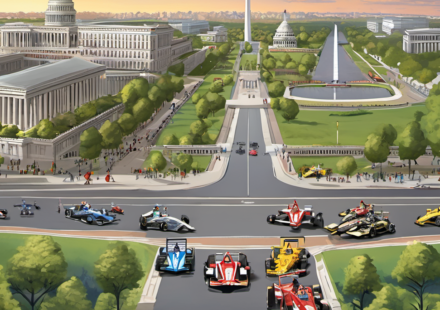 Freedom 250: Podium Finishers Praise Washington D.C. Streets as Historic Stage — AI-generated editorial illustration