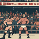 J‑Rod and Josh Bishop Attend TNA Lockdown After WWE Tryouts — AI-generated editorial illustration