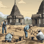Ancient Gold Rings Unearthed in Thailand’s 2,000‑Year‑Old Burial — AI-generated editorial illustration