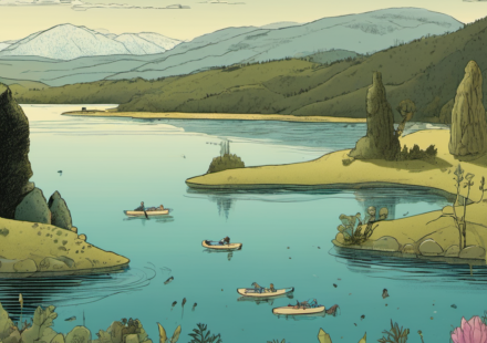 8‑Year‑Old Louisiana Girl Dies After Lake Swim Infection — AI-generated editorial illustration