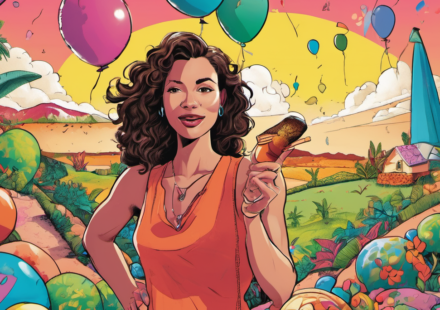 Alex Cooper Turns 32: Hot Shots & Birthday Highlights — AI-generated editorial illustration
