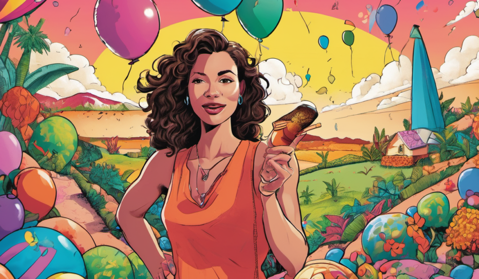 Alex Cooper Turns 32: Hot Shots & Birthday Highlights — AI-generated editorial illustration