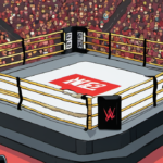 ESPN Unlimited Raises WWE PLE Home Prices to $31.99/Month — AI-generated editorial illustration