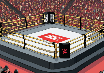 ESPN Unlimited Raises WWE PLE Home Prices to $31.99/Month — AI-generated editorial illustration