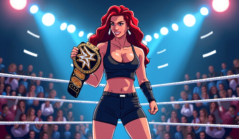TNA Lockdown Highlights: New Champions, Star Return, and Bound For Glory Hype — AI-generated editorial illustration
