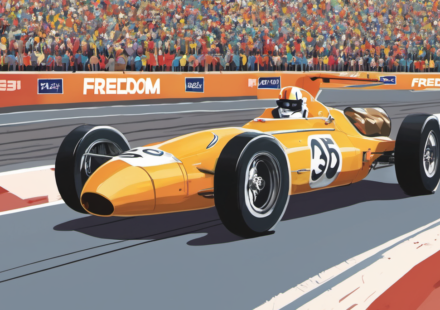 Kirkwood Triumphs in Historic Freedom 250 Victory — AI-generated editorial illustration