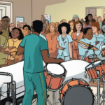 John Paris Recovers From Coma, Faces Two Surgeries — AI-generated editorial illustration