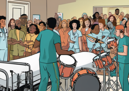 John Paris Recovers From Coma, Faces Two Surgeries — AI-generated editorial illustration