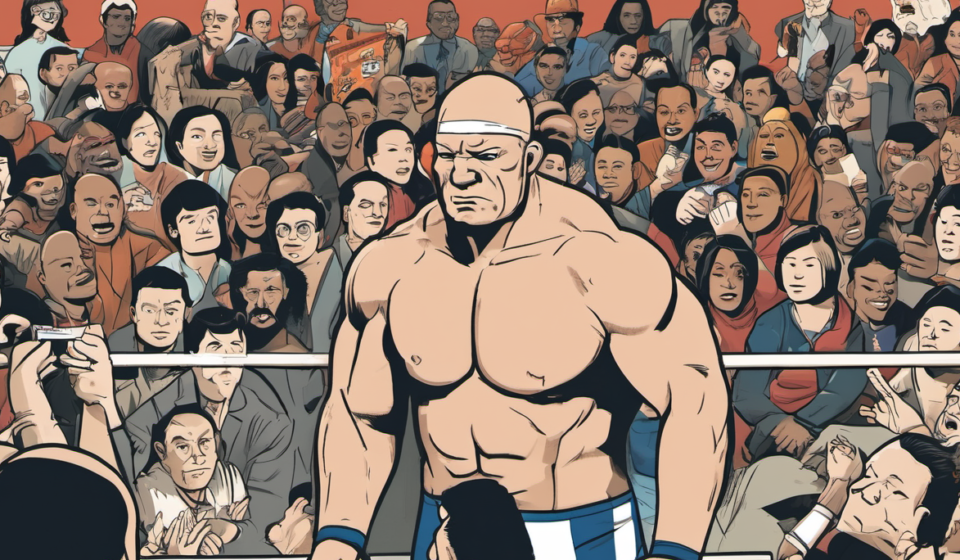 Paige Exposes Bizarre Airport Scalper: ‘F**king Weirdo Behavior’ — AI-generated editorial illustration