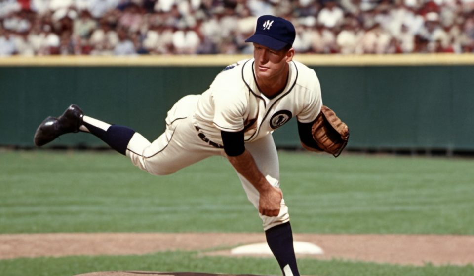 Tommy John, MLB Legend, Passes Away at 83 — AI-generated editorial illustration