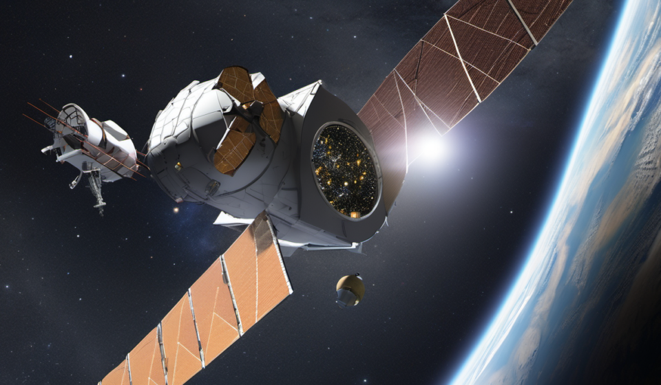 NASA Mission Aims to Rescue Swift Telescope from Falling Orbit — AI-generated editorial illustration