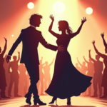 Sarah Jane Nader Joins DWTS, Paired With Female Pro — AI-generated editorial illustration
