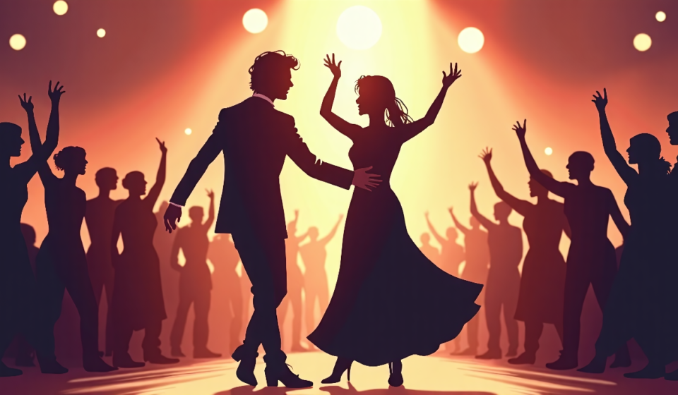 Sarah Jane Nader Joins DWTS, Paired With Female Pro — AI-generated editorial illustration