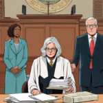 Daveigh Chase’s Dad Seeks Judge to Block Mom’s Estate Administration Bid — AI-generated editorial illustration