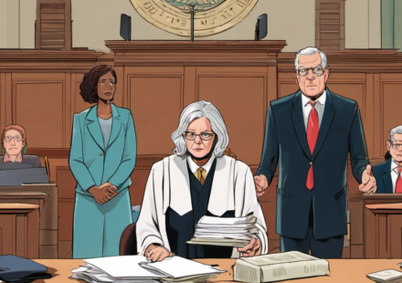 Daveigh Chase’s Dad Seeks Judge to Block Mom’s Estate Administration Bid — AI-generated editorial illustration