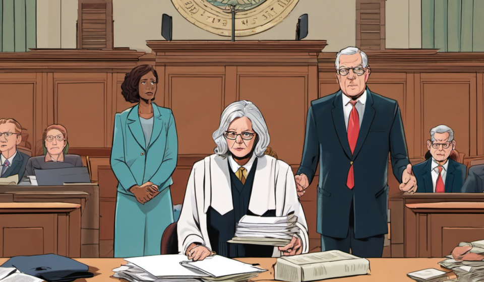 Daveigh Chase’s Dad Seeks Judge to Block Mom’s Estate Administration Bid — AI-generated editorial illustration