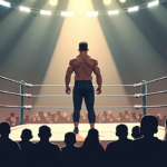 Eric Bischoff Hints at Brock Lesnar’s Possible Return to RAF — AI-generated editorial illustration