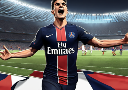 Ferran Torres Scores Twice to Secure PSG’s First League Draw — AI-generated editorial illustration