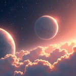 Two Super‑Puffy Planets Defy Density Limits, Weigh Less Than Cotton Candy — AI-generated editorial illustration