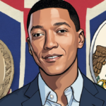 Don Lemon Reacts to Prince Harry & Meghan’s Return to the UK — AI-generated editorial illustration