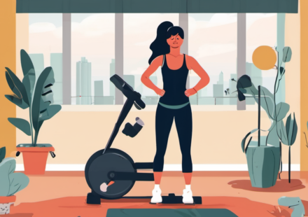 10‑Minute Daily Workout: Hilaria Baldwin’s Cardio‑Strength‑Stretch Formula — AI-generated editorial illustration