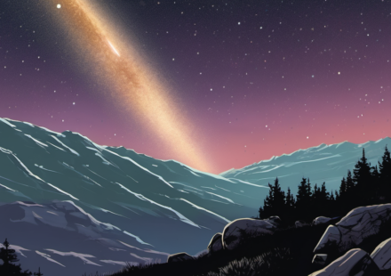 Interstellar Comet 3I/ATLAS: The Oldest Known Solar System Visitor — AI-generated editorial illustration