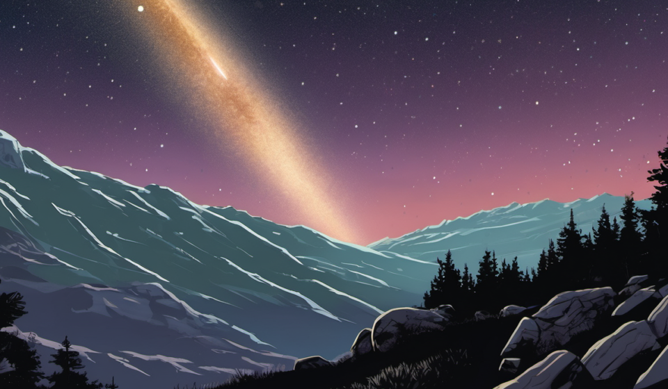 Interstellar Comet 3I/ATLAS: The Oldest Known Solar System Visitor — AI-generated editorial illustration