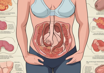 The Hidden Heart Risk Your Waistline May Be Hiding — AI-generated editorial illustration