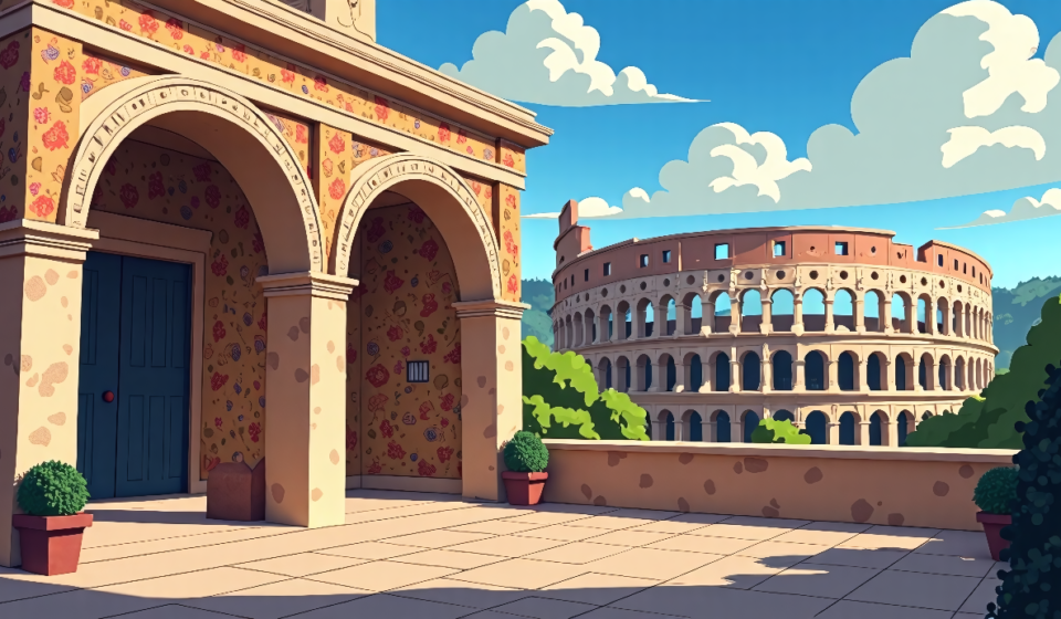 Roman Firehouse Revealed: 2,000‑Year‑Old Mystery Near the Colosseum — AI-generated editorial illustration