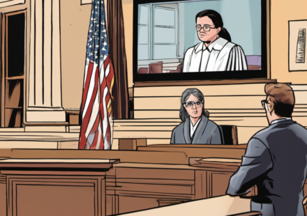 Judge Denies Brian Hickerson’s Expungement After ‘High’ TMZ Interview — AI-generated editorial illustration