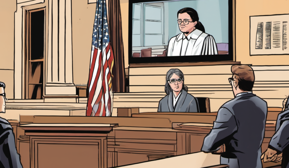 Judge Denies Brian Hickerson’s Expungement After ‘High’ TMZ Interview — AI-generated editorial illustration