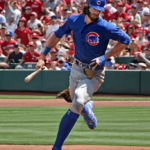 Cubs' Dansby Swanson Leaves Game with Left Side Discomfort After Swing-and-Miss — AI-generated editorial illustration