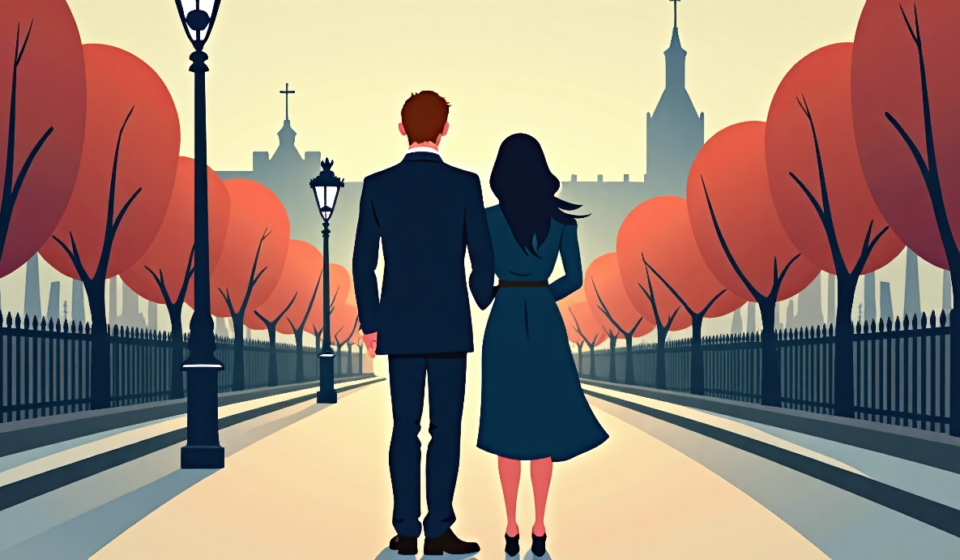 Harry and Meghan’s UK Move Fuels Acting Speculation — AI-generated editorial illustration
