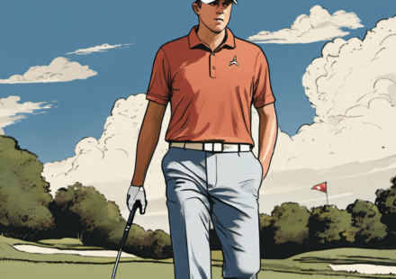 Spieth's FedEx Cup Hopes Fizzle at TPC Southwind — AI-generated editorial illustration